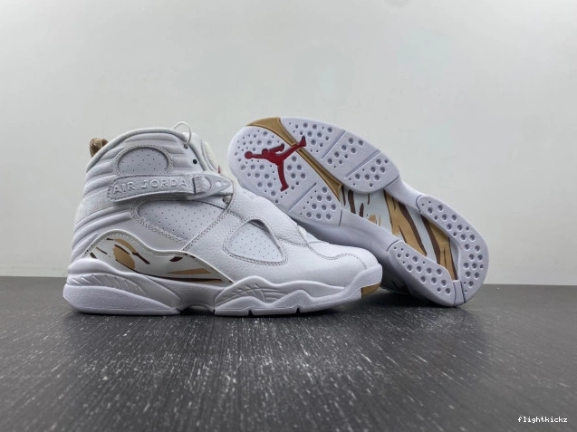 8 Retro OVO AA1239-135 White Jordan 1128